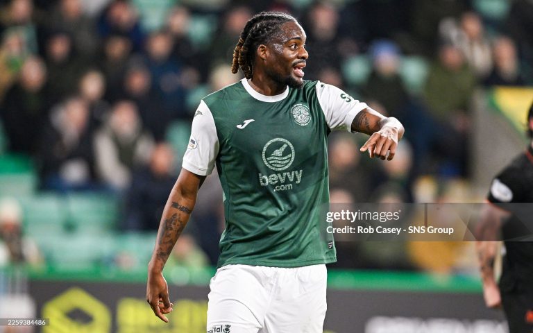 Munashe Garananga aiming high on loan at Hibernian